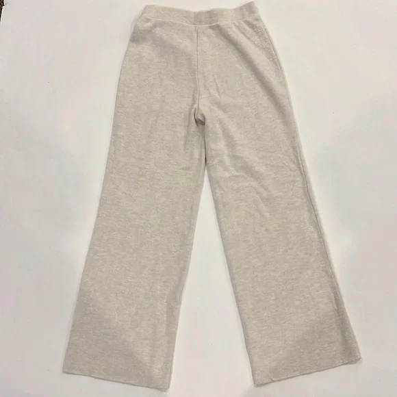 Zara beige BASIC PLUSH SOFT JOGGER PANTS size medium - Picture 6 of 6
